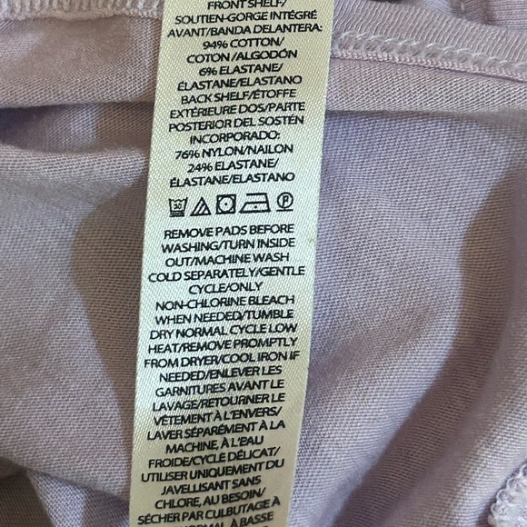 Victoria Secret Lavender Spaghetti Adjustable Strap Built In Bra - Picture 10 of 11